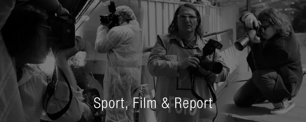 Sport, Film und Reportagen